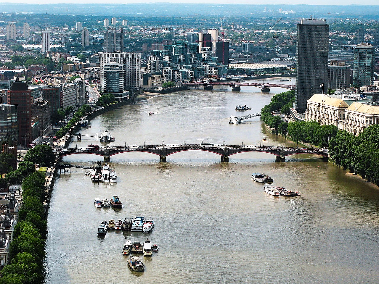 The River Thames мост